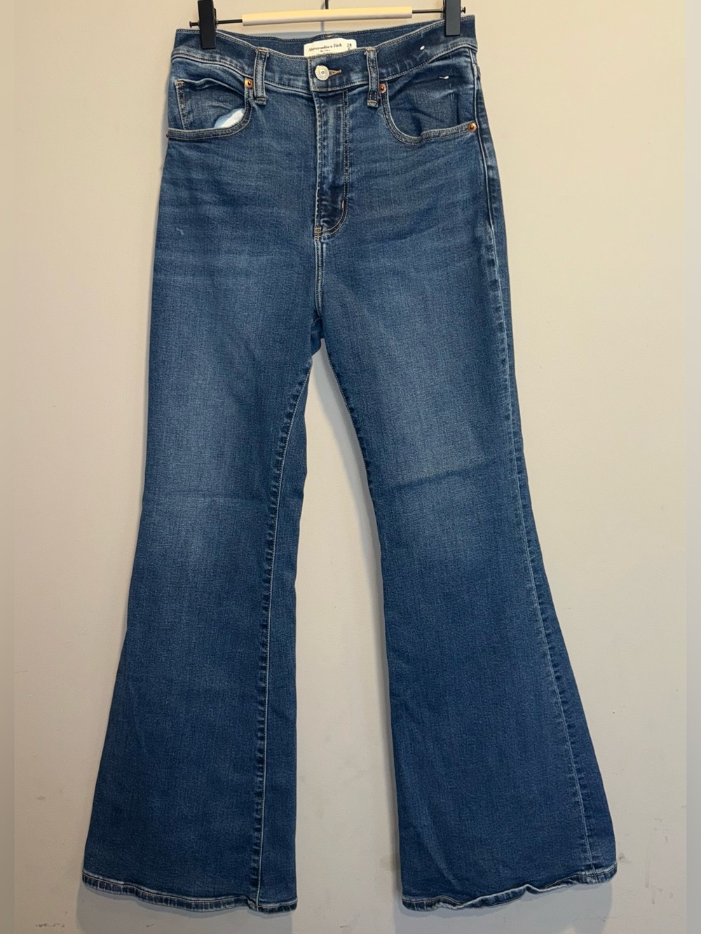 Abercrombie & Fitch Blue Flare Jeans